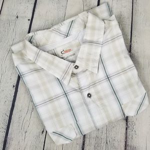 WW SPORTSMAN | plaid short sleeve fishing shirt